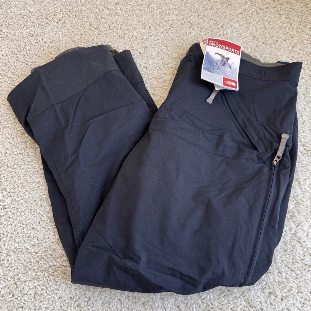The North Face Freeride Pants Mens XL Black HyVent Waterproof Ski Snow NWT